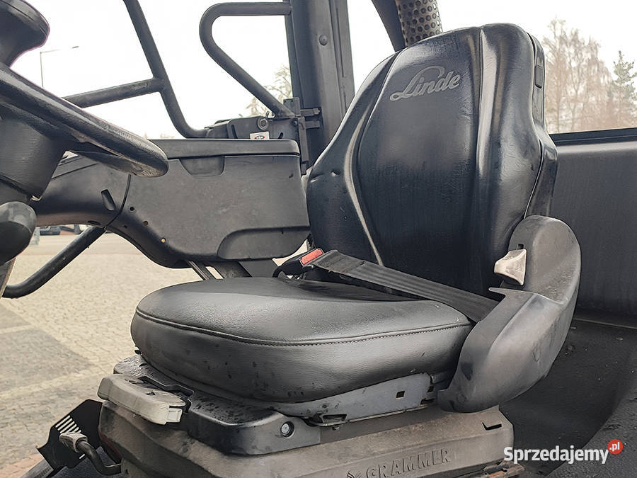 wózek widłowy Linde H50D02 diesel 5 t duplex 37 małopolskie Kęty sprzedam