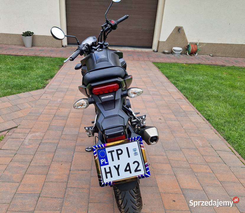 Honda MSX 125SF na kategorię B 10 Pierwsza