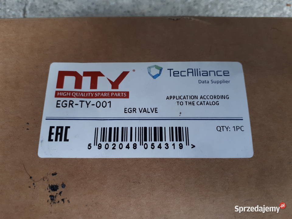 Zawór EGR Toyota Avensis T25Corolla E12 20 D4D