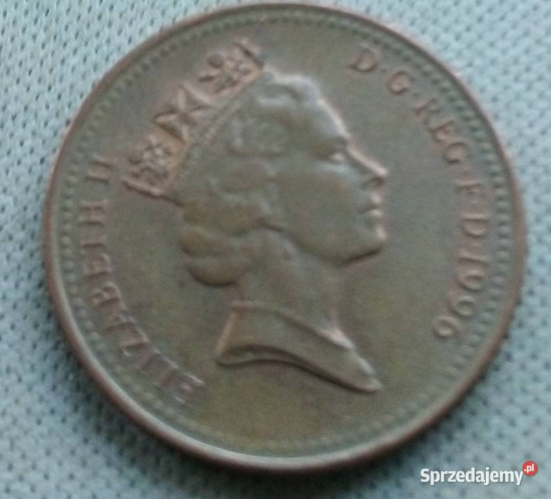 WIELKA BRYTANIAONE PENNY1996 r 2 Numizmatyka Legionowo