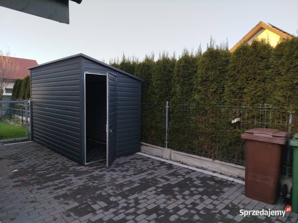 GARAŻ BLASZANY Domek Ogrodowy SCHOWEK Magazyn