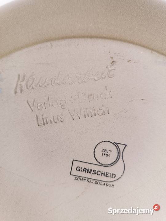 Ceramiczna misa vintage Miski lubuskie