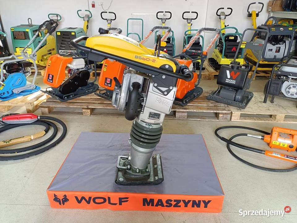Skoczek Stopa UBIJAK WACKER NEUSON BS 602 Nowy dolnośląskie Trzebnica