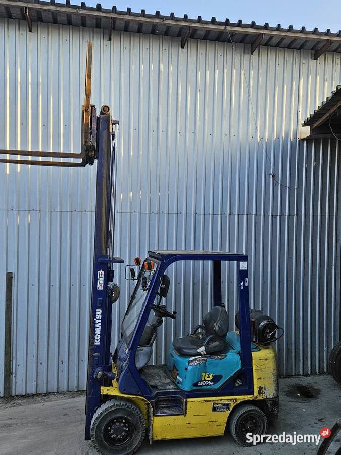 Wózek widłowy Komatsu fg18 nieuszkodzony mazowieckie sprzedam
