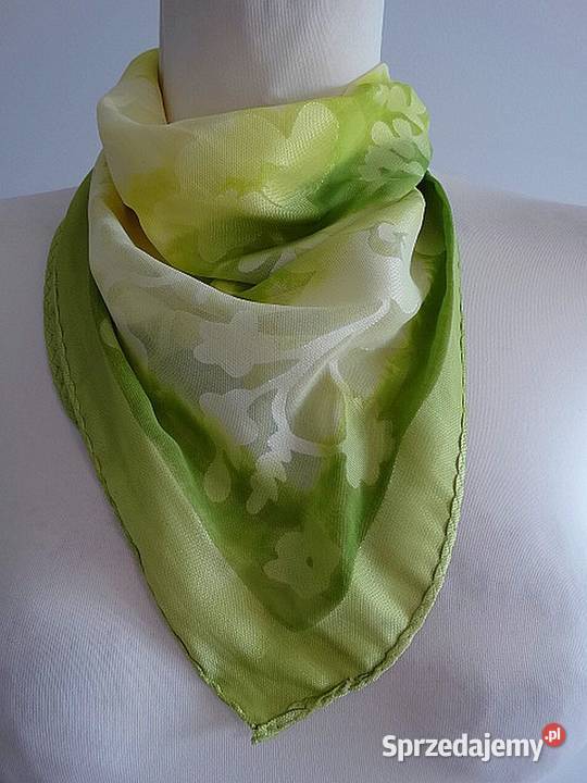 Apaszka Jedwabna 100 Naturalny Jedwab Chustka podlaskie