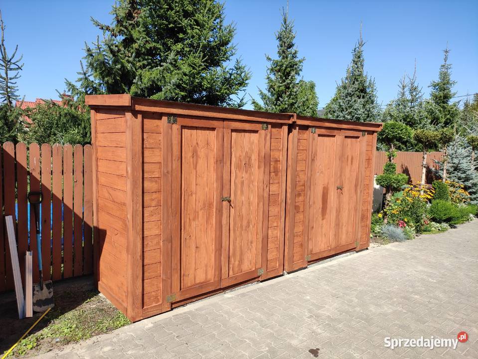 Domek ogrodowy narzędziowy drewutnia Poznań sprzedam