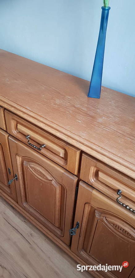 Sprzedam komode dębową uzywaną kujawsko-pomorskie Osięciny sprzedam