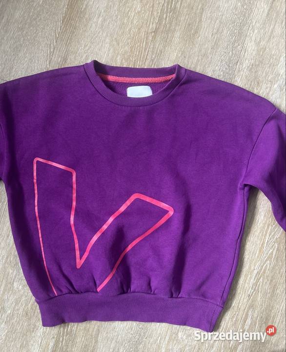 Bluza dziewczęca 140 fioletowa bluza dziewczęca Reserved Wyszków