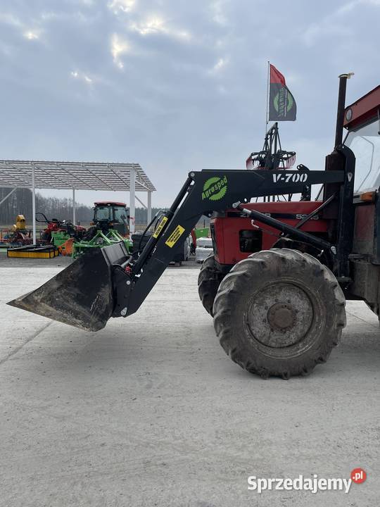 Ładowacz czołowy firmy Agrosped model V700 nieuszkodzony dolnośląskie Strzegom sprzedam