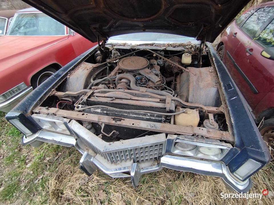 Cadillac Eldorado coupe 1972 sprawny baza do skórzana tapicerka Lublin