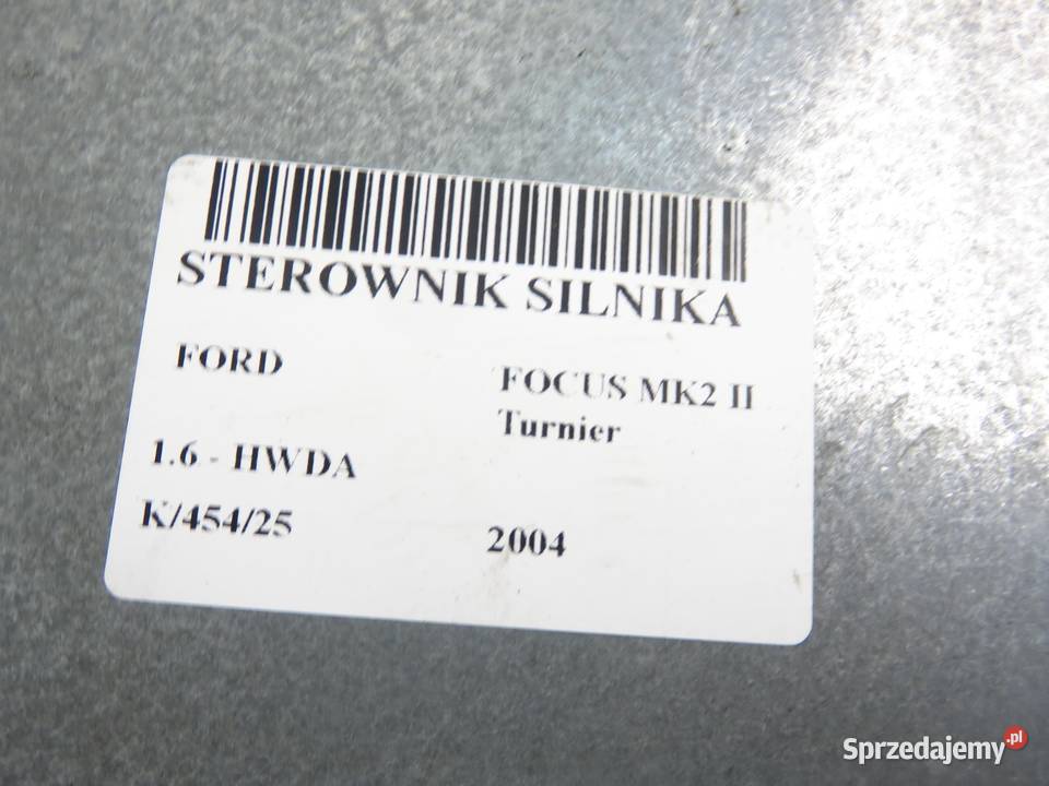STEROWNIK FORD FOCUS MK2 II 16 S118934104B