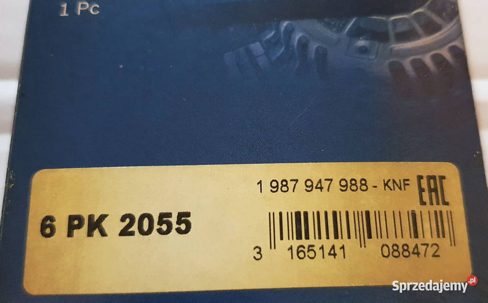 BOSCH 6PK2055 PASEK klinowy WIELOROWKOWY Elementy napędu wielkopolskie Poznań