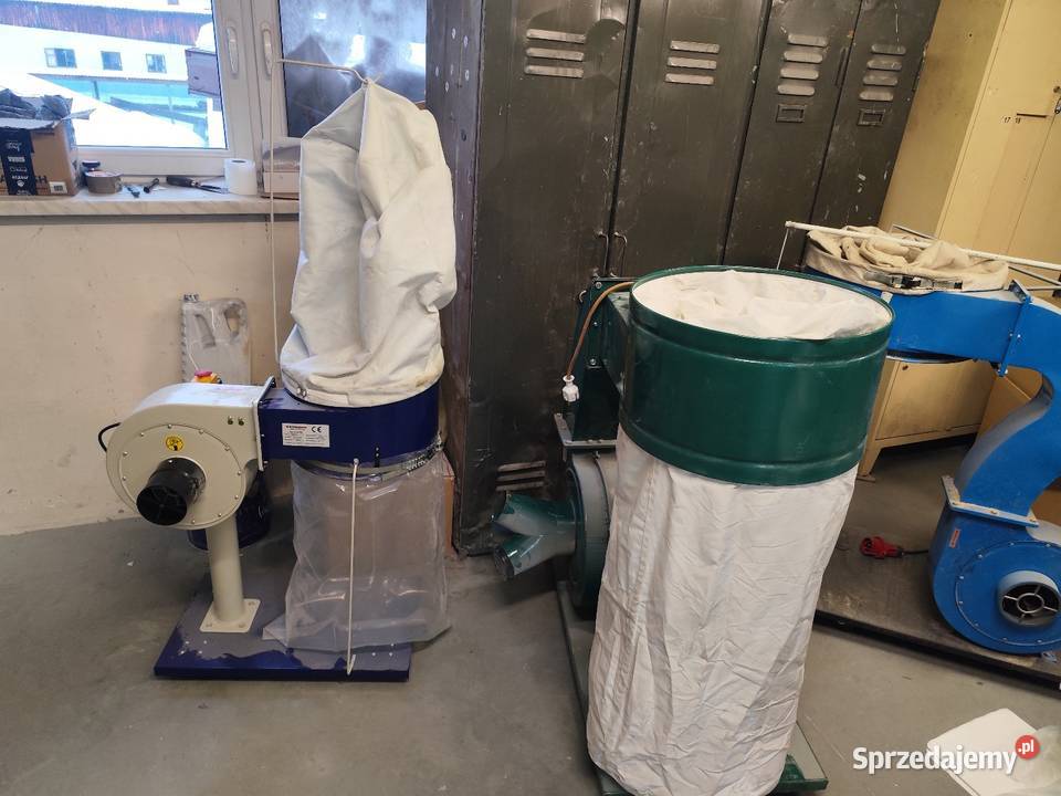Odciąg trocin pyłu do piły grubościówki heblarki małopolskie