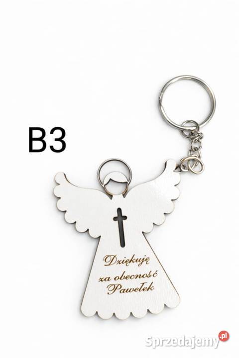 Breloczki podziękowanie na Pierwszą Komunię małopolskie Sucha Beskidzka