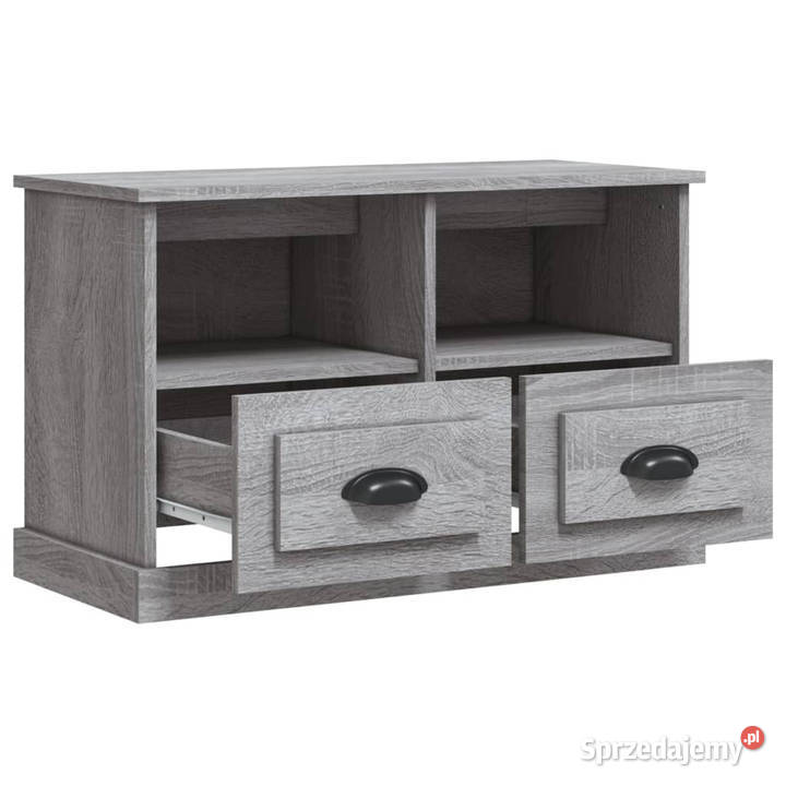 Szafka pod TV szary dąb sonoma 80x35x50 WM816286 mazowieckie