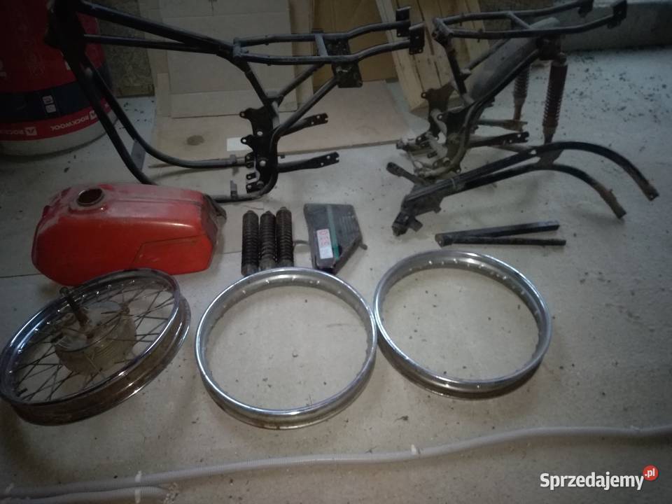 Jawa ts 350 części zbiornik koło rama boczek 300 Chmielnik