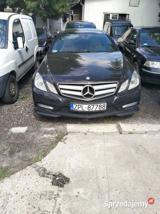 Mercedes Coupe E 220 pakiet AMG 2/3 lubelskie Lublin