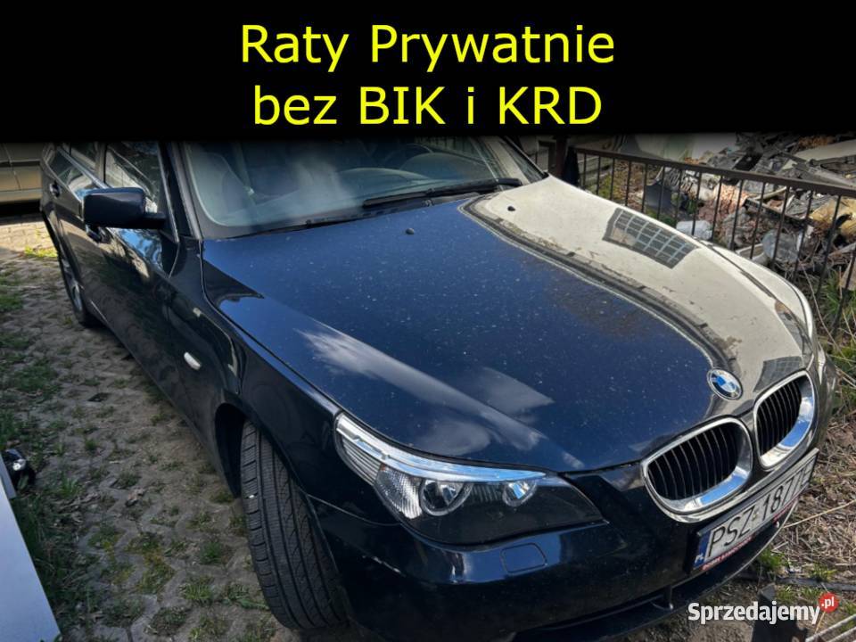 BMW Seria 5 Raty Prywatnie Automat Czujniki Wrocław