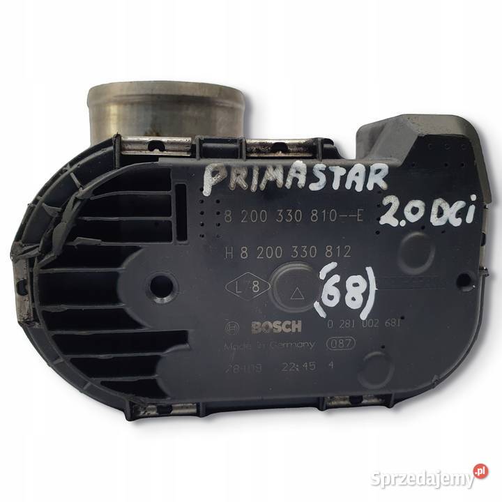 PRZEPUSTNICA Nissan Primastar Vivaro Trafic 20 osobowe