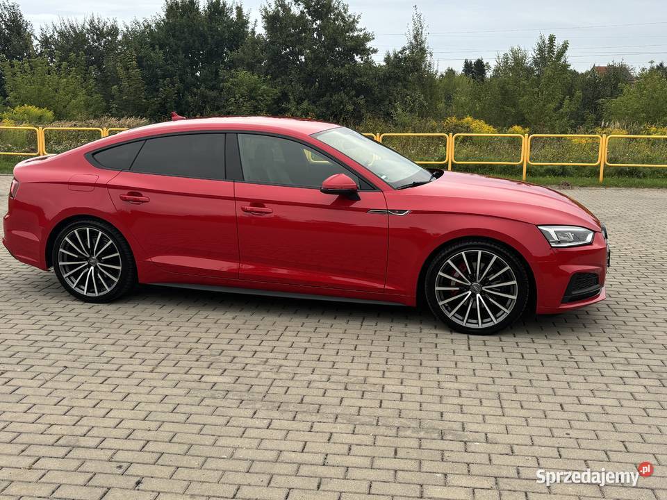 Audi A5 Sportback 20 TDI 190 Quattro S line czujnik zmierzchu warmińsko-mazurskie Pasłęk