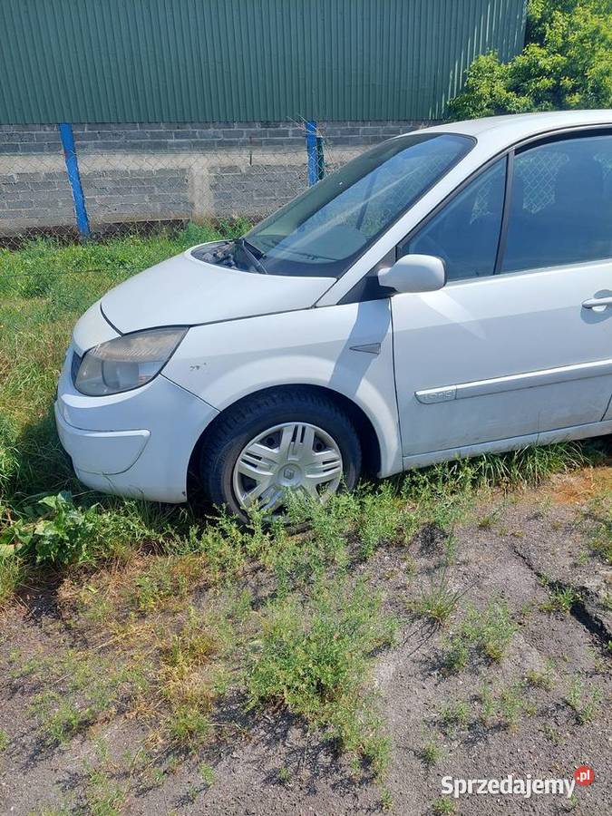 Maska zderzak błotnik przód kompletny Scenic 2 Pniewy