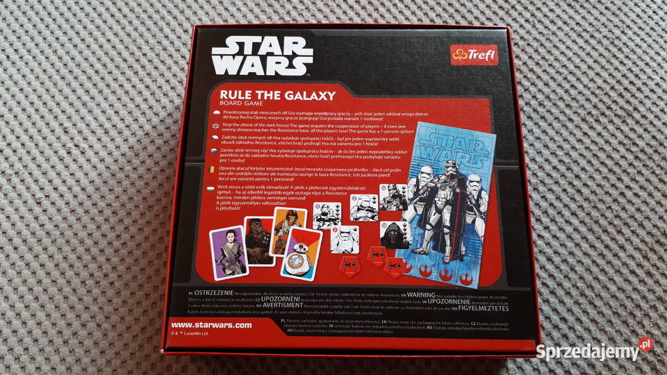 STAR WARS gra planszowa Rule The Galaxy Pozostałe Kraków sprzedam