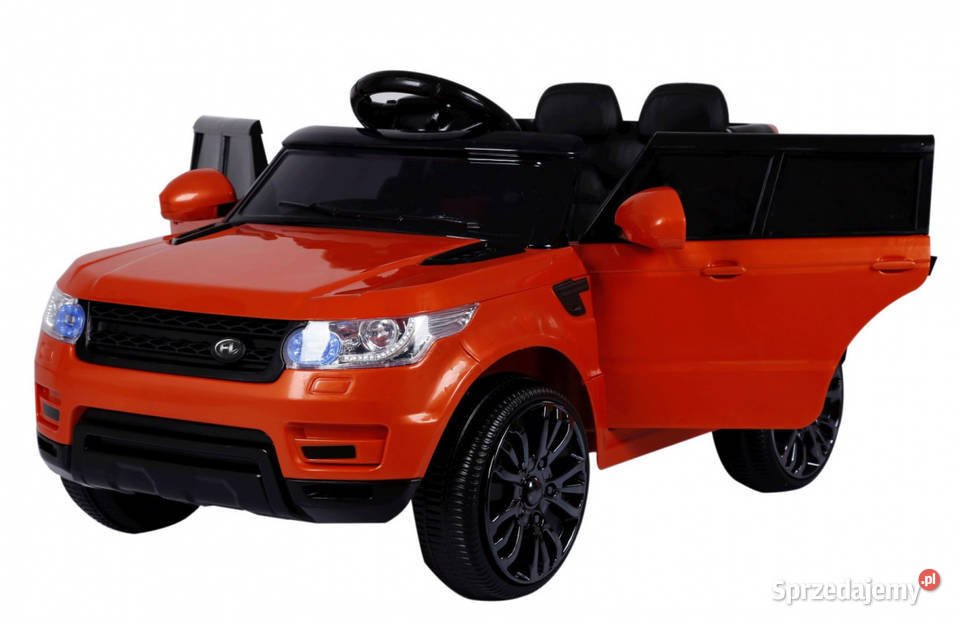 Autko Start Run na akumulator Pomarańczowy SUV Łopuszno