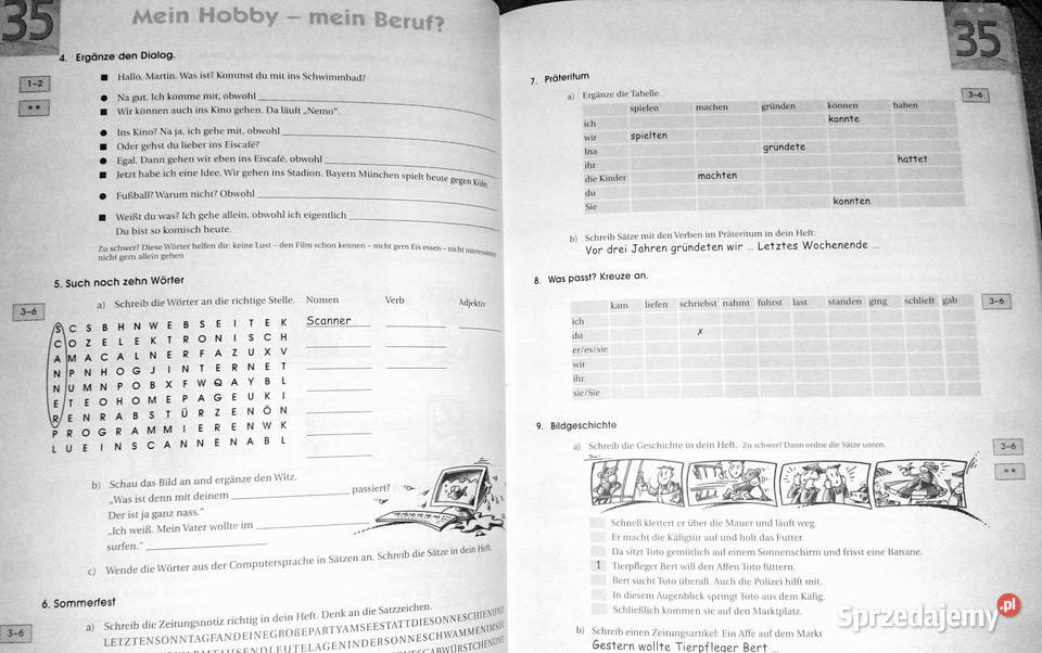Planet 3 Arbeitsbuch B1 Deutsch fur Jugendliche Chełm