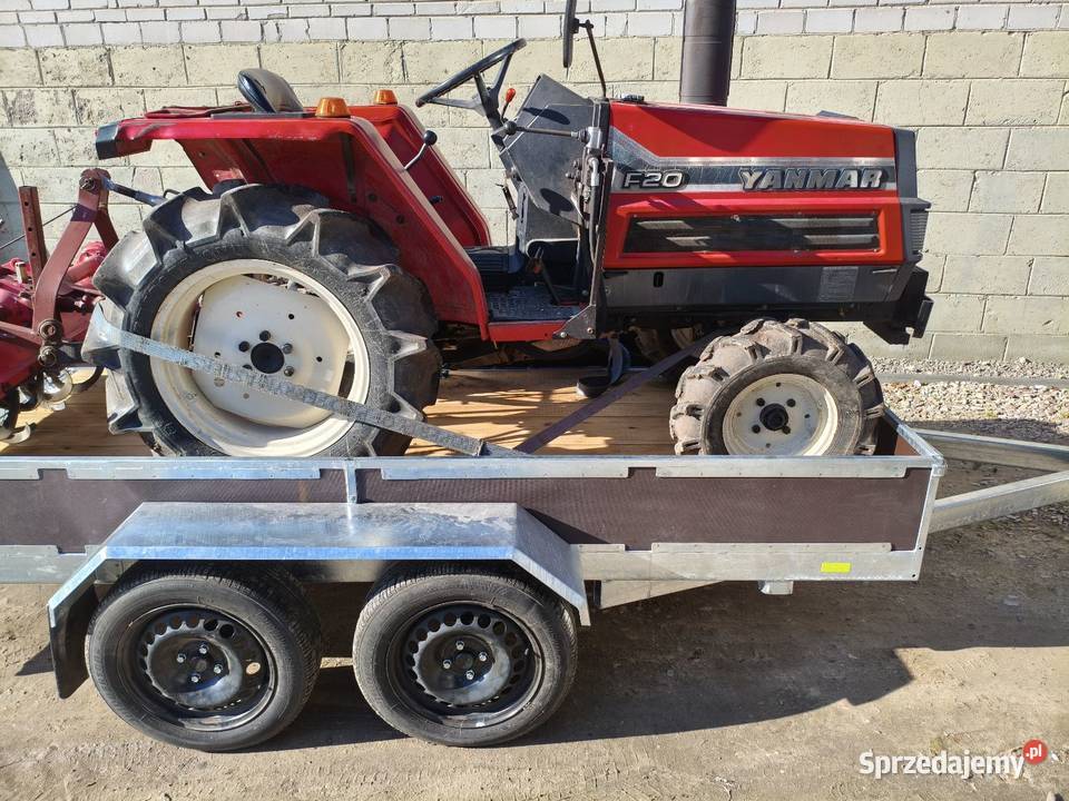 Przyczepka sam dwuosiowa Ruda Wielka