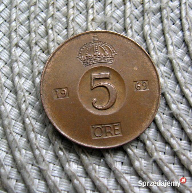 Szwecja 5 Ore 1969r Kalisz