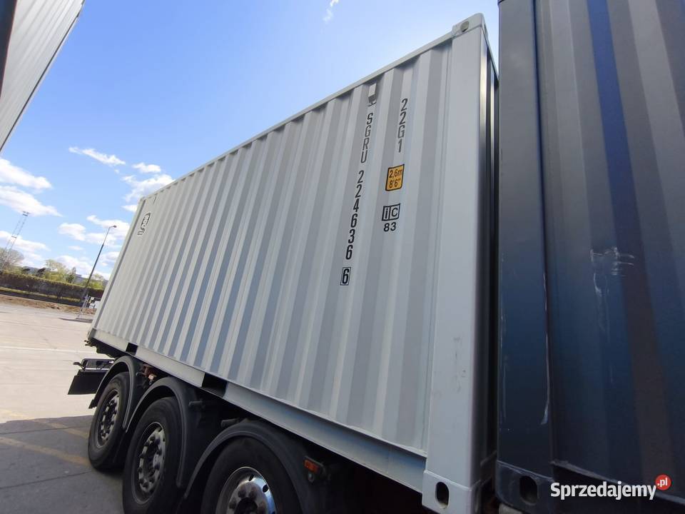 Kontener magazynowy morski 6 metrowy 20 DV Warka
