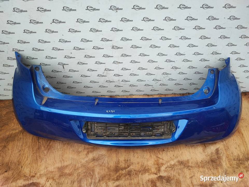 OPEL AGILA B 11r zderzak tył