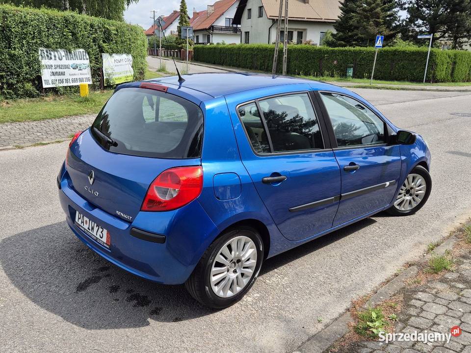 RENAULT CLIO III 12B OPŁACONY Z NIEMIEC KLIMA centralny zamek świętokrzyskie