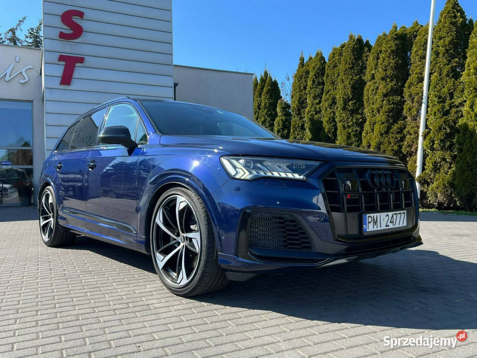 Audi SQ7 TFSI BO Panorama Lift 7 os Pneumatyka 72000km Baranowo