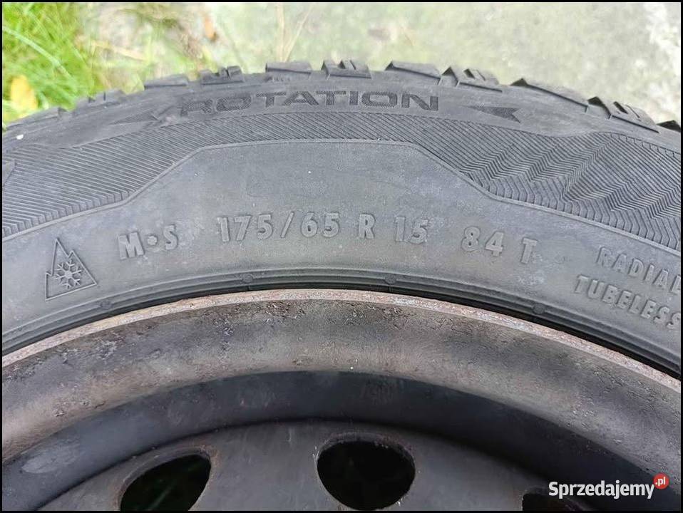 Koła zimowe 17565 R15 Uniroyal Rain Tyre MS Plus