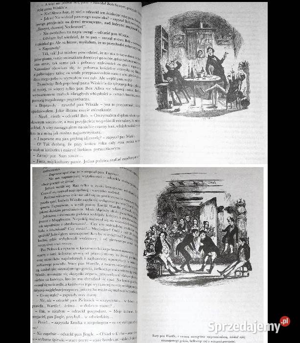 Klub Pickwicka Tom 1 i 2 Charles Dickens lubelskie Chełm