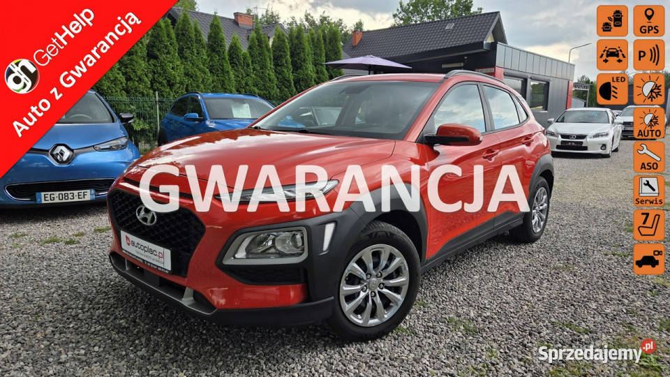 Hyundai Kona 10 TGDI 90 Bezwypadek Super Stan I podgrzewane fotele Otwock Mały