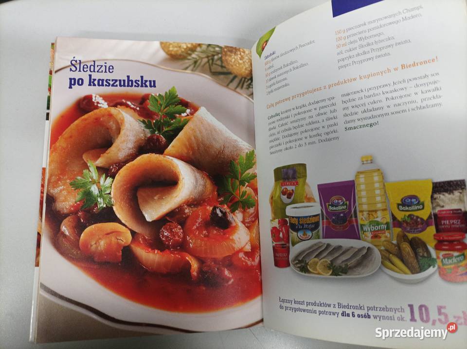 Smaczne dania z Biedronką Maciej Kuroń Toruń sprzedam