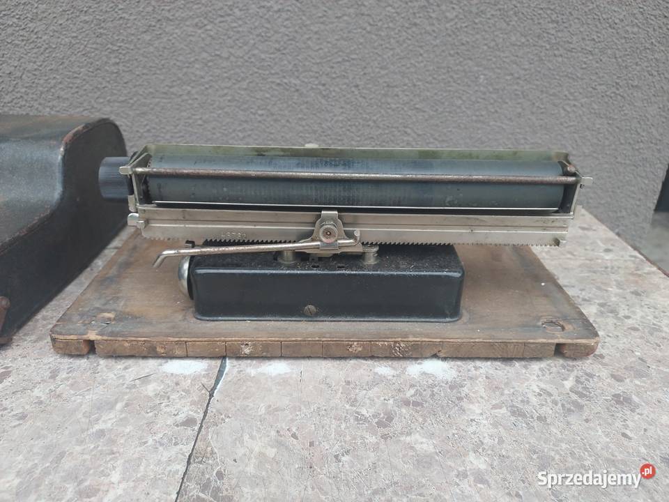 Stara maszyna do pisania Gundka Frolio Scripta Tczew
