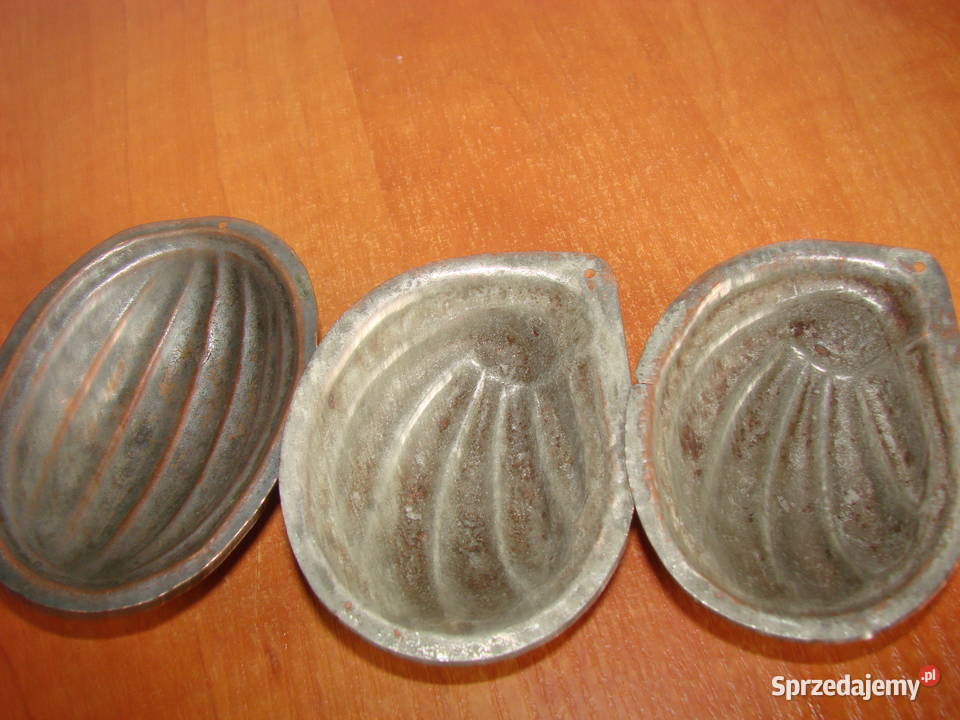 małe miedziane foremki 3 Pruszcz Gdański