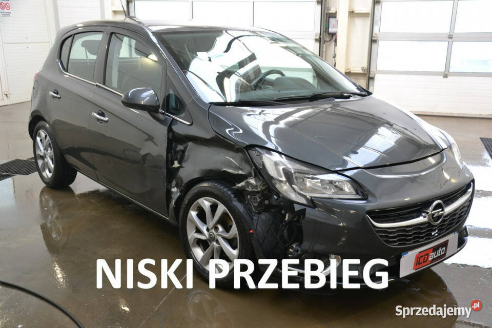 Opel Corsa 14 benzyna 90 ledy climatronic mały lakier metallic