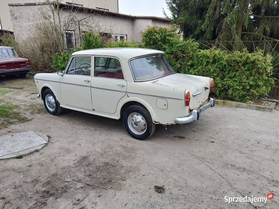 Fiat 1100D kompletny rejestracja na zabytek Nadarzyn