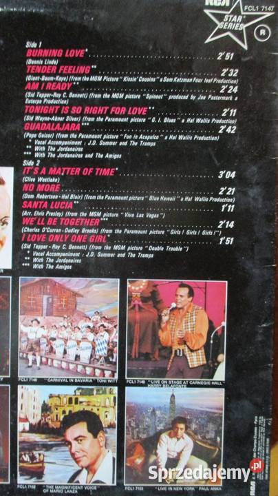 Elvis Movie Rocks Star Series płyta winylowa Łódź