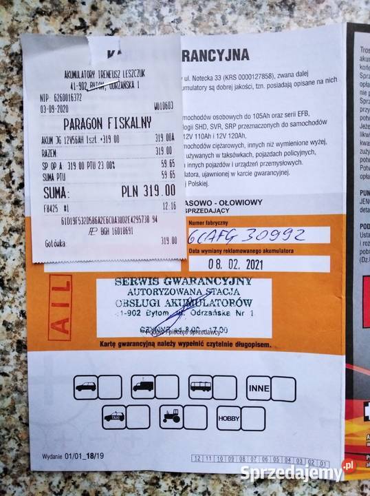 Nowy Akumulator Jenox GOLD 12V 56Ah 550A Rok produkcji 2021 Radzionków