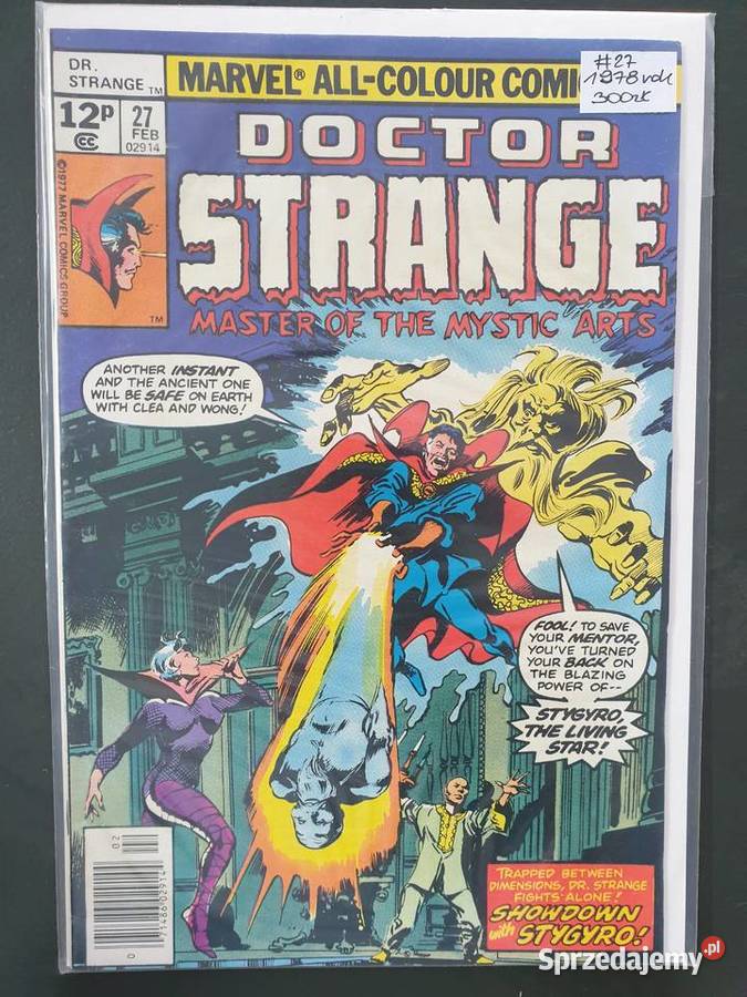 Doctor Strange 7 komiksów Marvel USA 19671981 Gdynia
