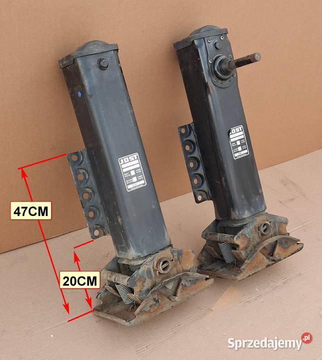 JOST ŁAPY PODPORY NACZEPY NOGI STOPY ŁAPA