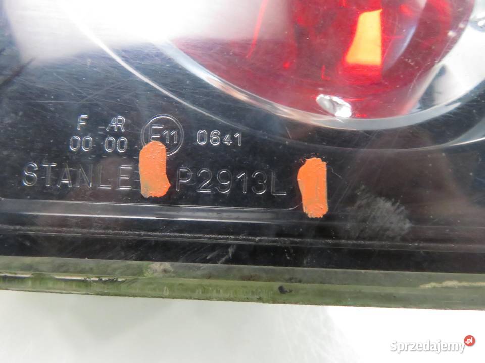 LAMPA LEWA TYLNA KLAPA MAZDA 3 BK P2913L małopolskie