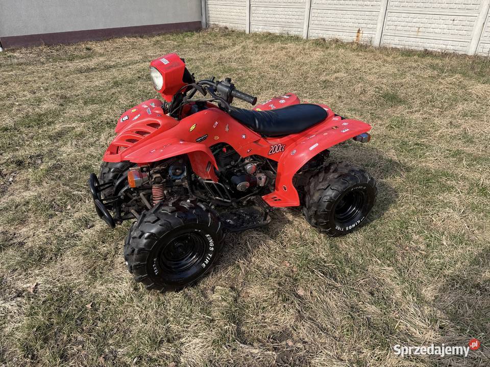 Quad bashan 200 na dużej ramie 41R Bashan Krotoszyn