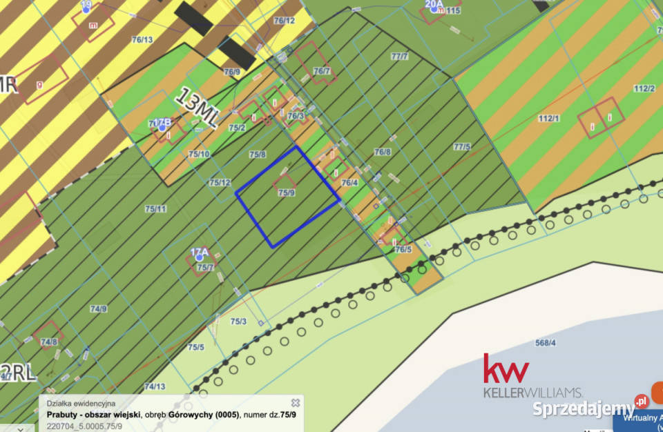 Działka 500m2 Górowychy 25m pomorskie