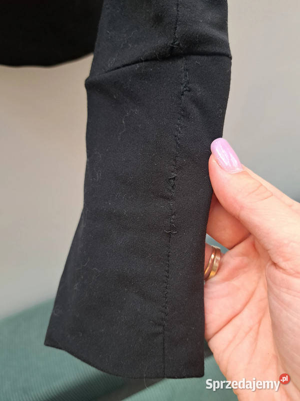 Czarna bluza sportowa adidas Climalite L Trąbki Wielkie